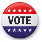 Vote Clip Art, red white and blue